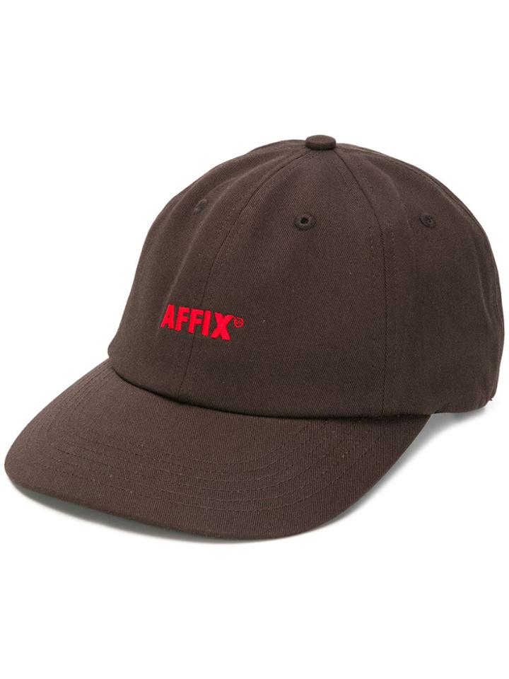 Affix Embroidered Logo Cap - Brown
