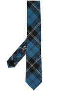 Nicky Racka Plaid Tie - Blue