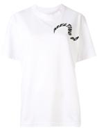 Sacai Melting Pot Print T-shirt - White