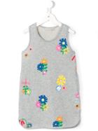 Stella Mccartney Kids Floral Print Jersey Dress, Girl's, Size: 10 Yrs, Grey