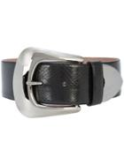 Nina Ricci Metal Tip Belt - Black