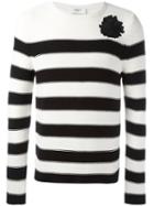 Ports 1961 Striped Jumper, Men's, Size: Xs, White, Cotton