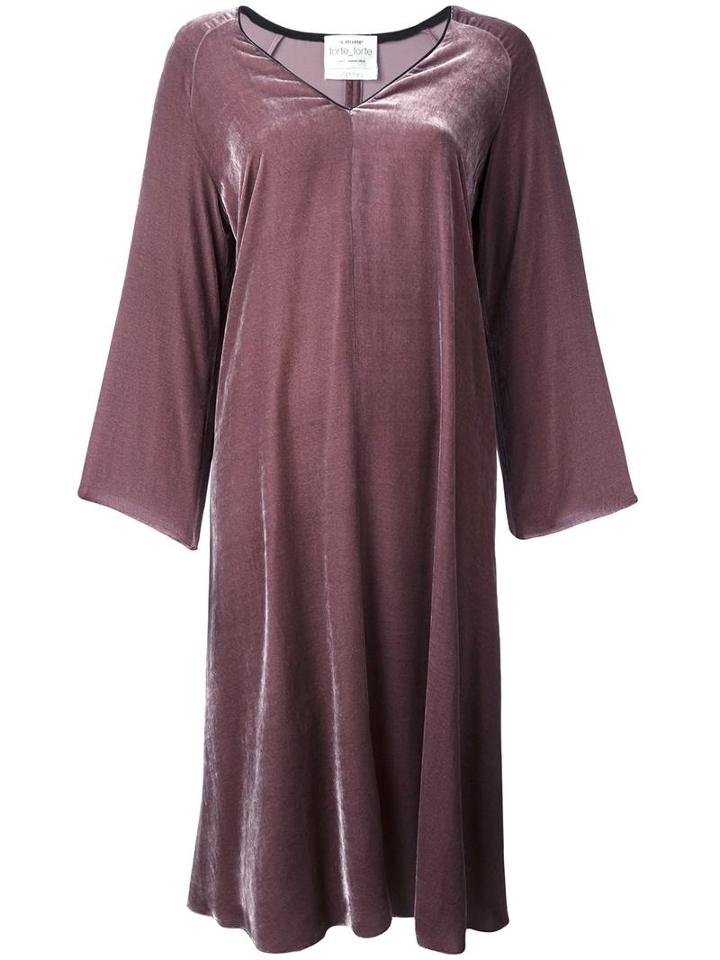 Forte Forte 'my Dress', Women's, Size: Ii, Pink/purple, Silk/viscose