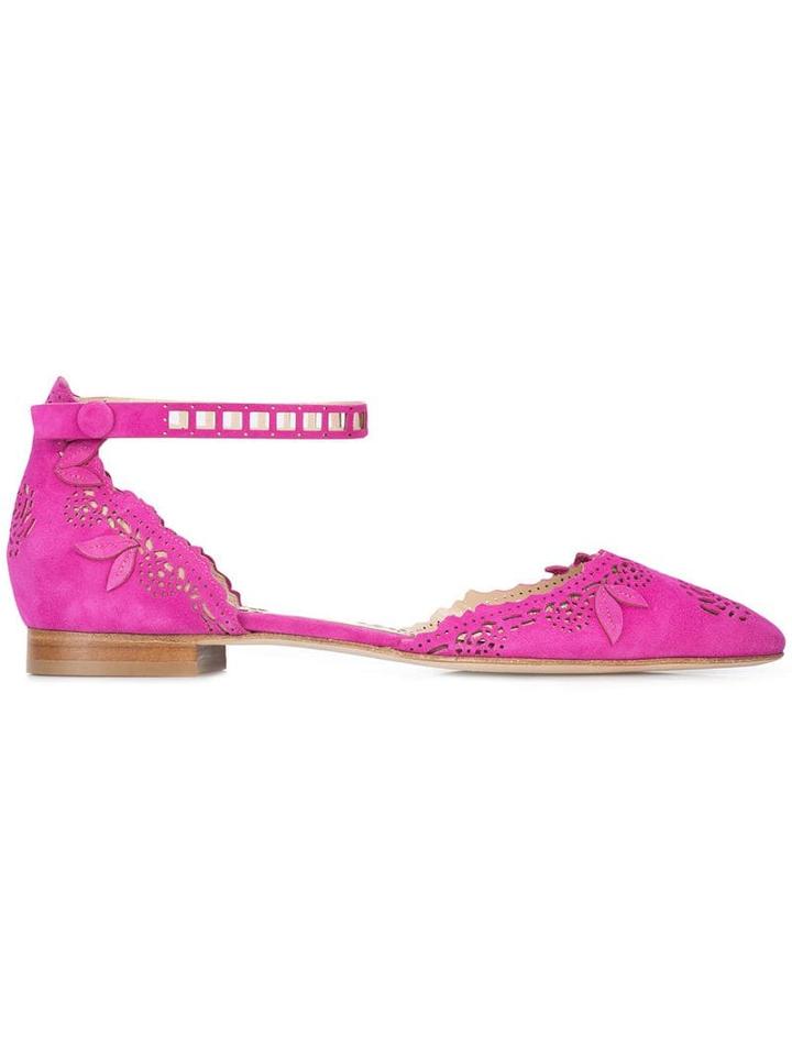 Marchesa Evie Flats - Pink