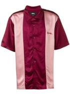 Stussy Color Blocked Shirt - Red