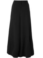 Steve J & Yoni P Super Wide Trousers, Women's, Size: Small, Black, Polyester/polyurethane/rayon
