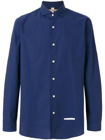Dnl Casual Long Sleeved Shirt - Blue
