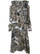 Preen By Thornton Bregazzi Octavia Leopard Print Dress