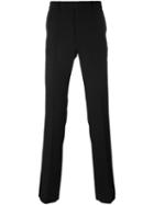 Raf Simons Straight Leg Trousers, Men's, Size: 50, Black, Virgin Wool