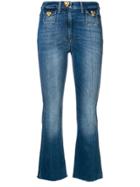 Elisabetta Franchi Cropped Jeans - Blue