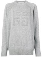 Givenchy Cashmere Logo Sweater - Grey