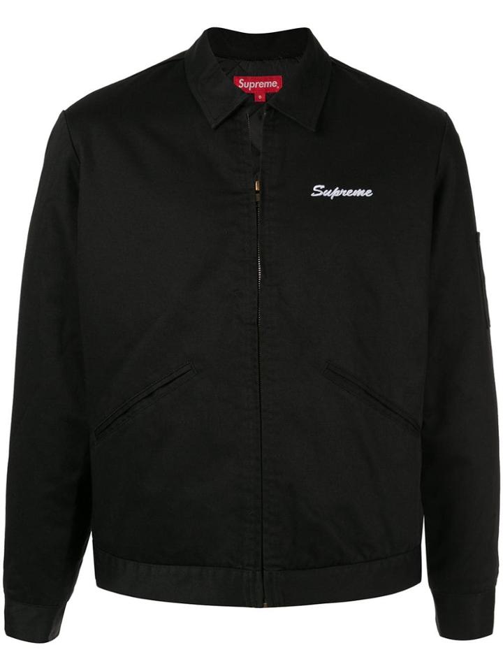 Supreme Playboy Work Jacket - Black