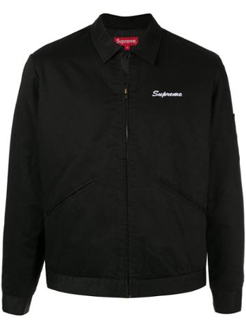 Supreme Playboy Work Jacket - Black
