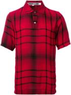 Mcq Alexander Mcqueen Tartan Print Polo Shirt