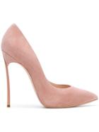 Casadei Classic Pointed Pumps - Pink & Purple