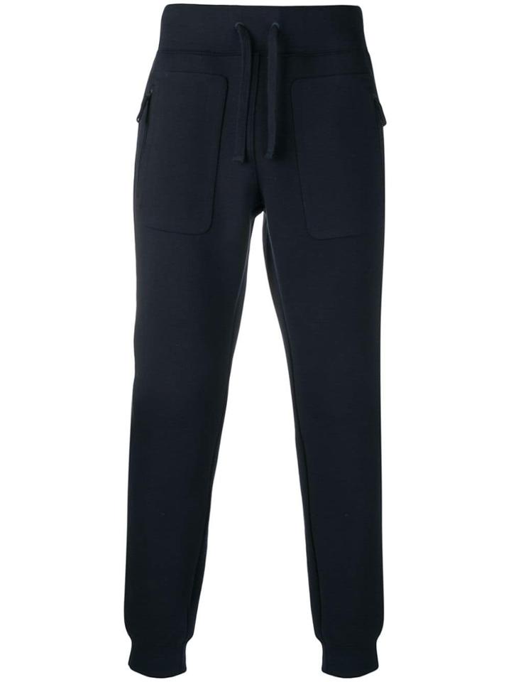 Aspesi Cuffed Joggers - Blue