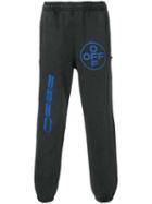 Off-white Off Logo Sweat Pants - Black