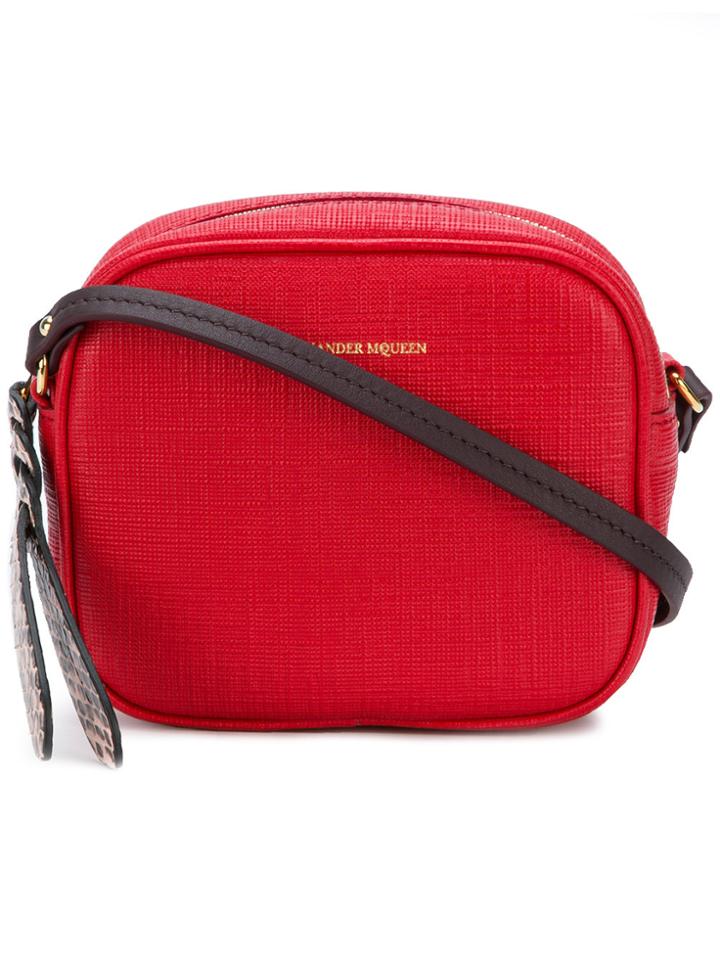 Alexander Mcqueen Mini Camera Bag - Red