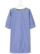Bellerose Kids Striped Shift Dress - Blue