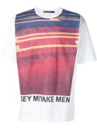Issey Miyake Men Logo Graphic 'colors Tee' T-shirt