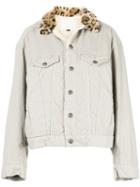 R13 Corduroy Button-up Jacket - Brown