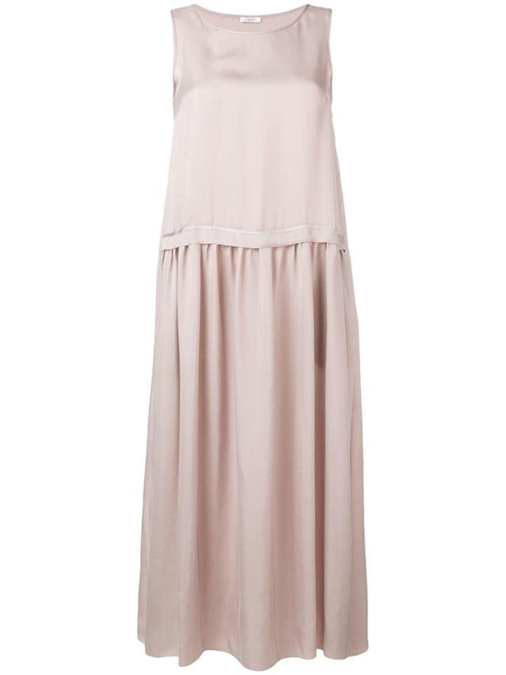 Peserico Flared Skirt Dress - Neutrals