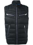 Diesel Sleeveless Padded Jacket, Men's, Size: Large, Black, Feather Down/polyamide