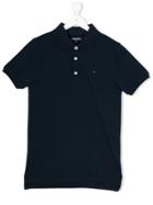 Tommy Hilfiger Junior Teen Short Sleeve Polo Shirt - Blue