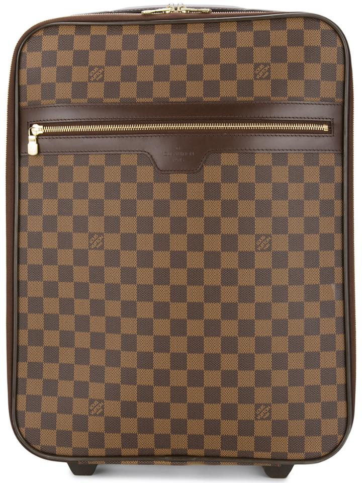 Louis Vuitton Vintage Pegase 45 Carry-on Luggage Bag - Brown