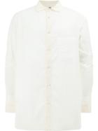 Ziggy Chen Plain Shirt - White