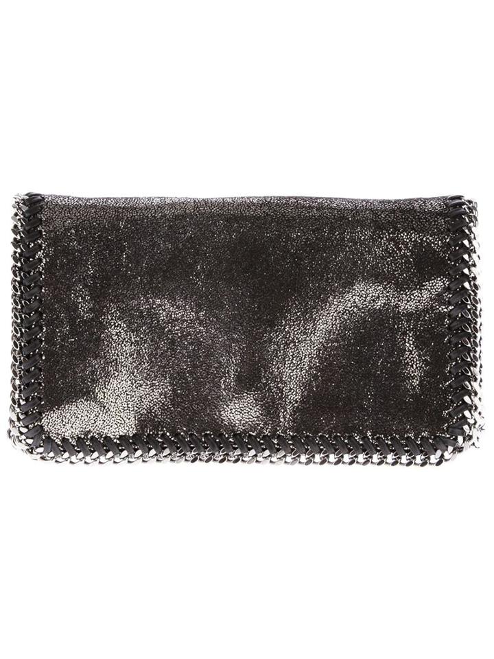 Stella Mccartney 'falabella' Crossbody Bag, Women's, Grey, Artificial Leather
