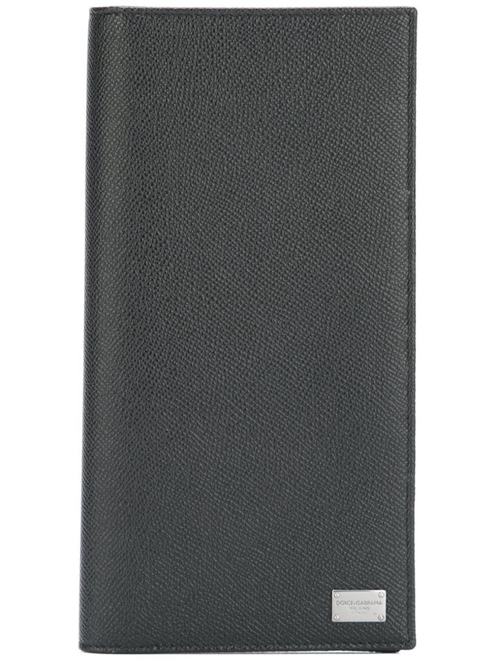 Dolce & Gabbana Rectangular Fold Out Wallet - Black