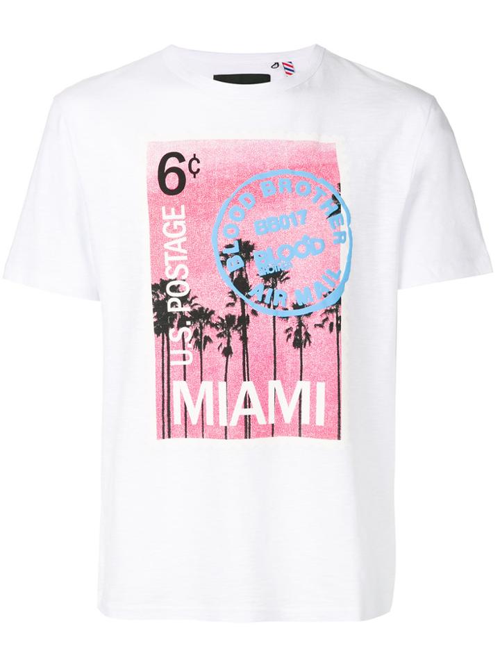 Blood Brother Miami T-shirt - White