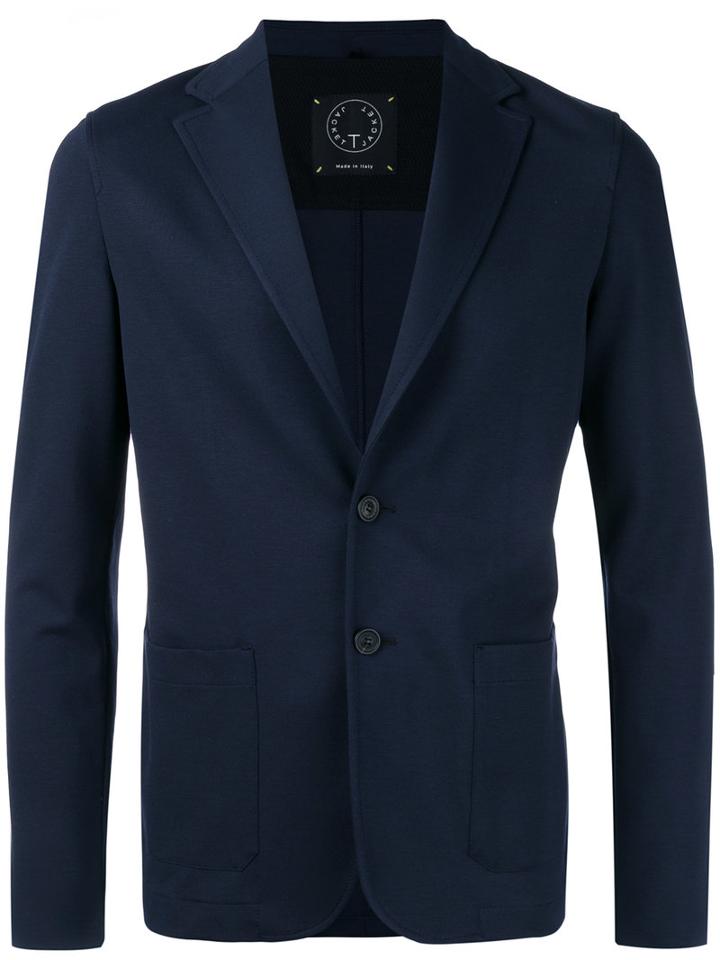 Tonello - Classic Blazer - Men - Polyamide/spandex/elastane/viscose - M, Blue, Polyamide/spandex/elastane/viscose