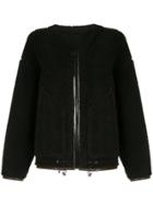 Muller Of Yoshiokubo Oversized Zip-up Jacket - Black