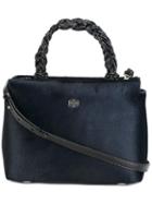 Marcel Seraphine Boxy Braided Top Handle Tote, Women's, Blue