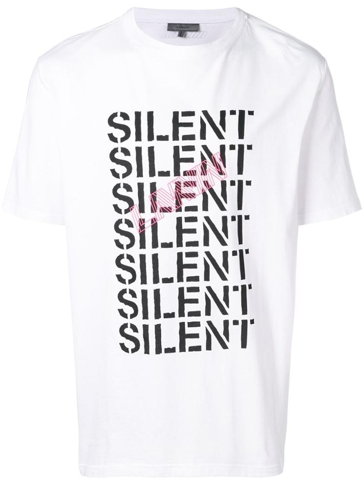 Lanvin Silent T-shirt - White