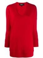 Paule Ka Layered-effect V-neck Pullover