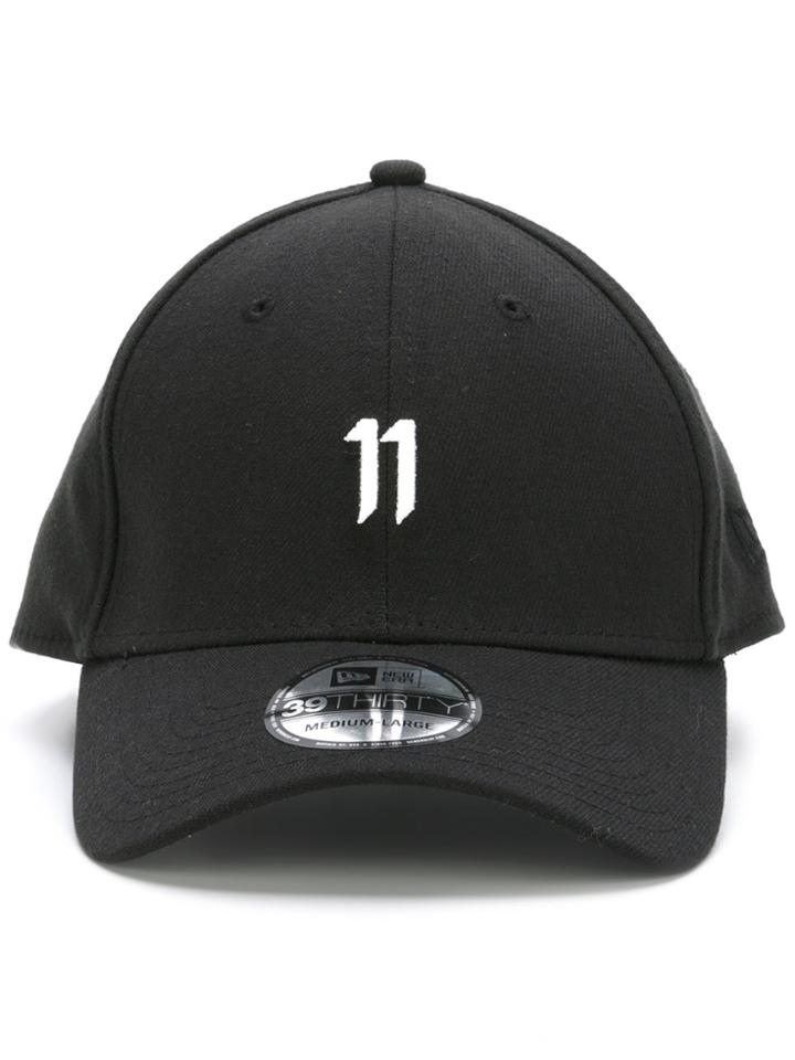 11 By Boris Bidjan Saberi Embroidered Logo Baseball Cap - Black