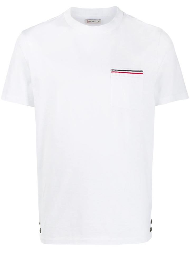 Moncler Pocket Trim T-shirt - White