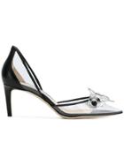 Jimmy Choo Clear Panel Pumps - Black
