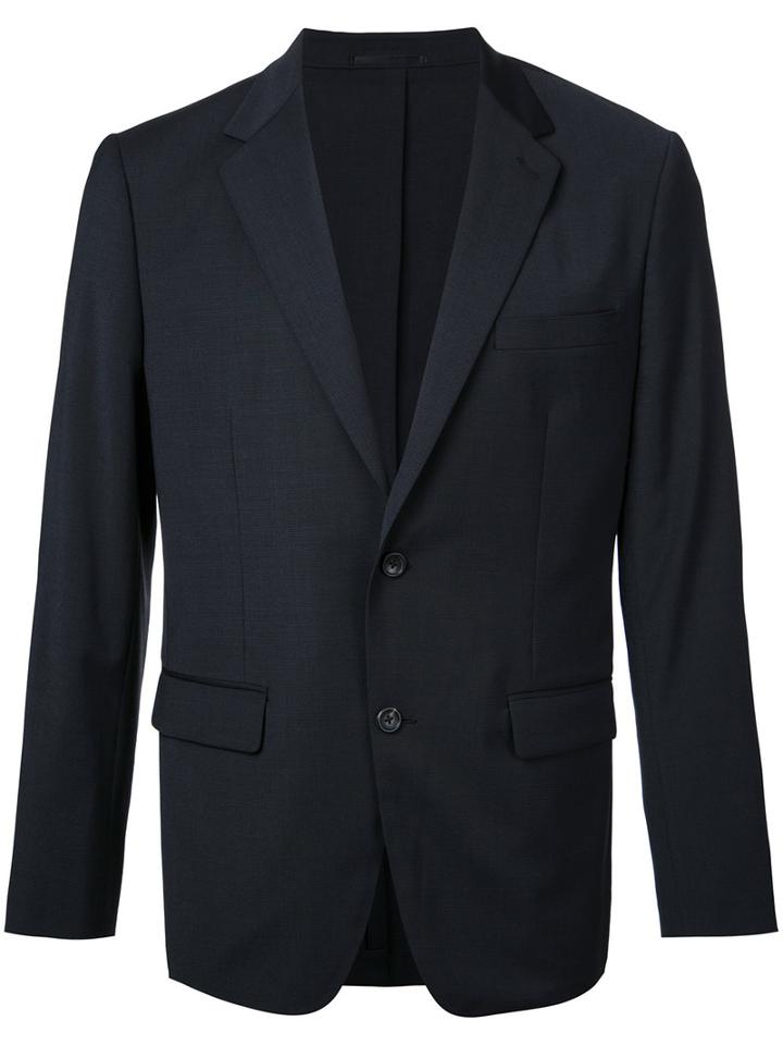 Estnation - Two-button Blazer - Men - Polyester/polyurethane/cupro/wool - 50, Black, Polyester/polyurethane/cupro/wool