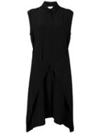 Christian Wijnants - Sleeveless Dress - Women - Silk Crepe - 38, Black, Silk Crepe