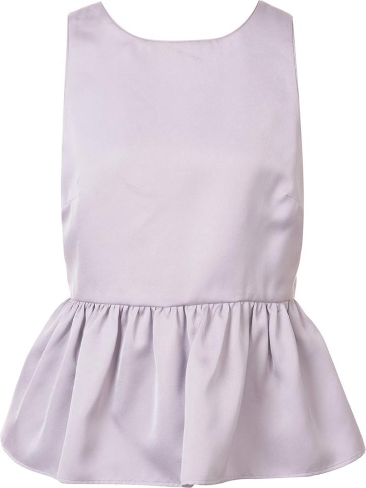 Zac Zac Posen 'kristin' Blouse, Women's, Size: 6, Pink/purple, Polyester/triacetate