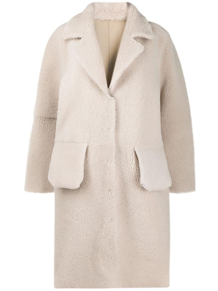 Frenken Oversized Coat - Neutrals