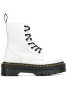 Dr. Martens Platform Lace-up Sneakers - White