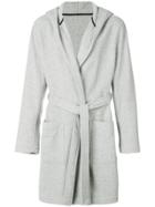 Msgm Belted Coat - Grey