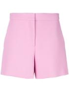 Emilio Pucci Tailored High-waist Shorts - Pink & Purple