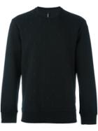Neil Barrett Embroidered Lightning Bolt Sweatshirt - Black