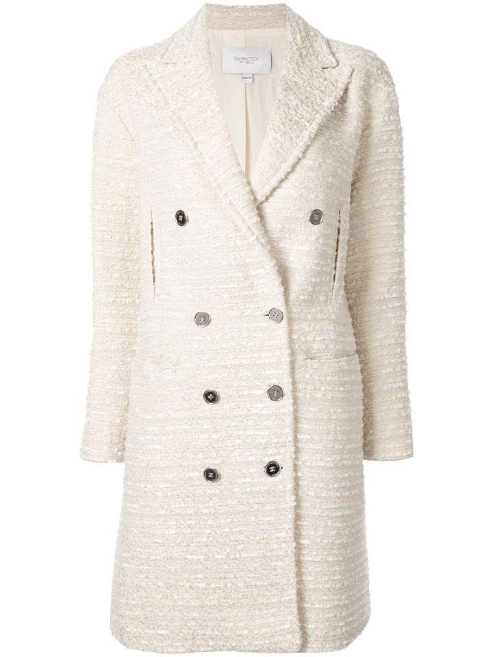 Giambattista Valli Classic Double-breasted Coat - White